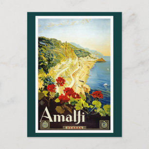 Amalfi Küste, Italien Postkarte