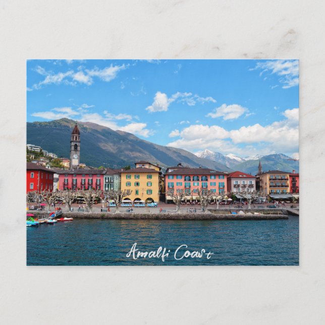 Amalfi Küste Italien Postkarte (Vorderseite)