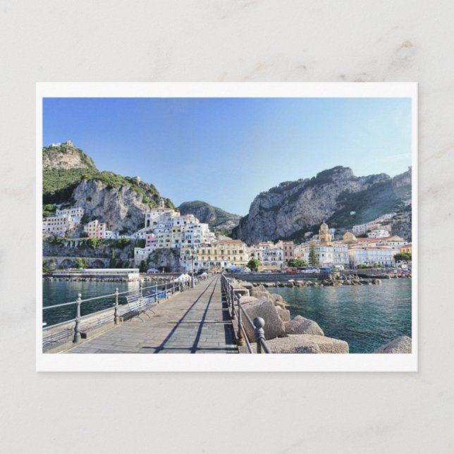 Amalfi Küste, Italien Postkarte Amalfi, Capri, (Vorderseite)