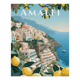 Amalfi-Küste Italien Reise Druck