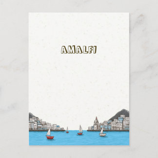 Amalfi-Küste Italien Reise Postkarte