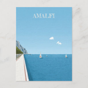 Amalfi-Küste Italien Reise Postkarte