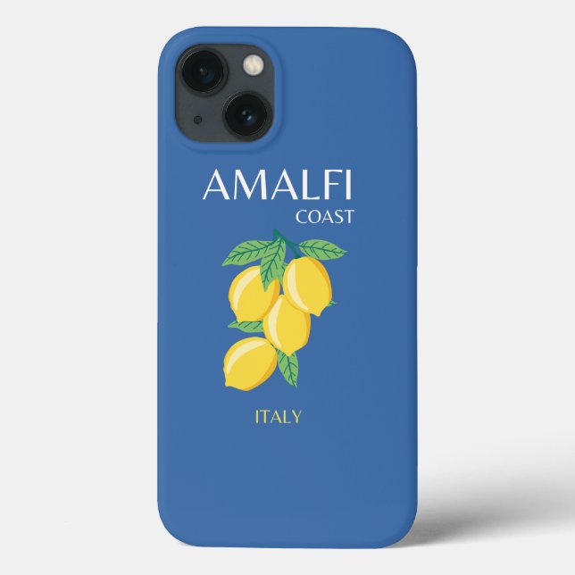Amalfi Küste, Italien, Reisemöglichkeiten, Retro,  Case-Mate iPhone Hülle (Rückseite)