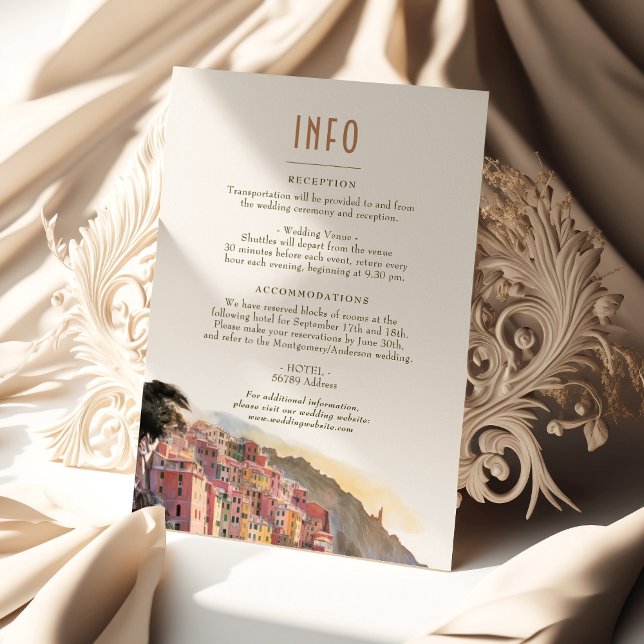 Amalfi Küste Italien Zielort Angaben zur INFO einf Einladung (Von Creator hochgeladen)