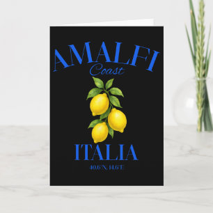 Amalfi-Küste Italien Zitronen Sommer Reise Urlaub Karte