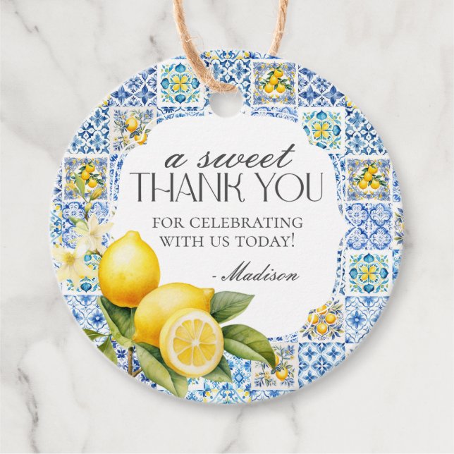 Amalfi Küste Italienisch Toskana Küste Geschenkanhänger (Vorderseite)