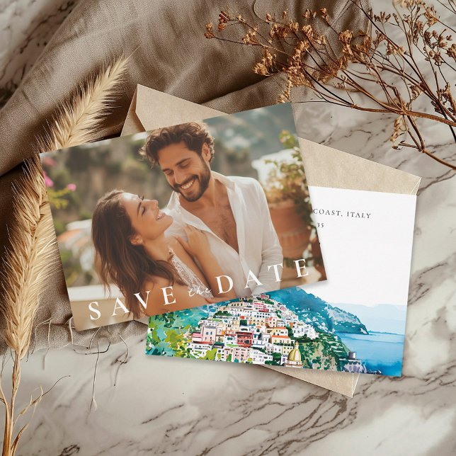 Amalfi Küste Italienische Hochzeit Save The Date (Von Creator hochgeladen)