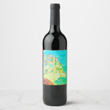 Amalfi Küste Italiens Weinkarte