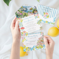 Amalfi Küste Mittelmeer Italienische Hochzeit
