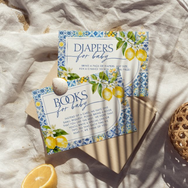 Amalfi Küste Mittelmeer Zitronenbücher für Kinder Begleitkarte (Von Creator hochgeladen)