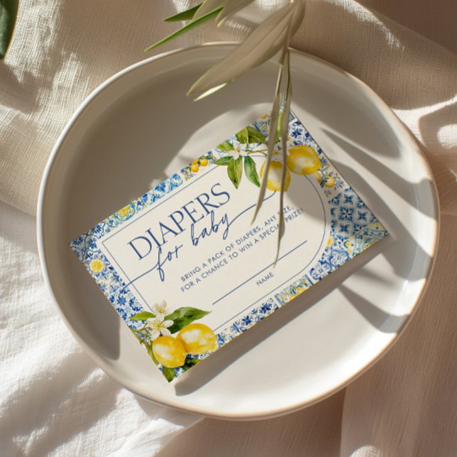 Amalfi Küste Mittelmeerlemon Windelung Raffel Begleitkarte (Von Creator hochgeladen)