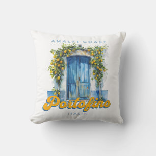 Amalfi Küste Portofino La Dolce Vita Italia Lemons Kissen