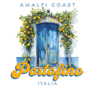 Amalfi Küste Portofino La Dolce Vita Italia Lemons T-Shirt