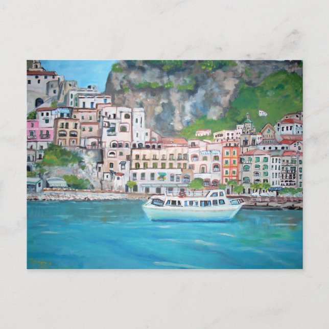 Amalfi-Küste Postkarte (Vorderseite)