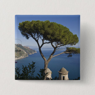 Amalfi Küste, Ravello, Kampanien, Italien Button