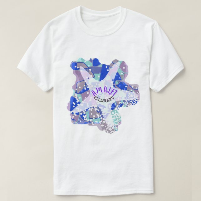Amalfi-Küste Starfish T-Shirt (Design vorne)