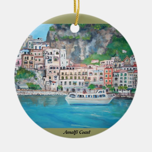 Amalfi-Küste - Verzierung Keramikornament (Vorne)