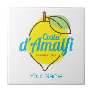Amalfi-Küste Zitrone Italien Vintage Costa d'Amalf Fliese