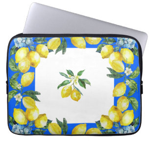 Amalfi Küste Zitronen Ozean Blau Laptopschutzhülle