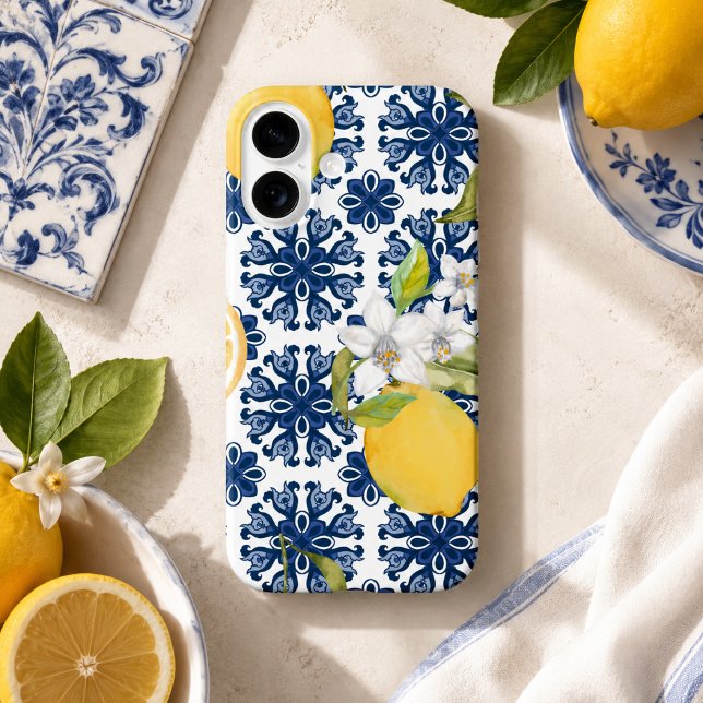 Amalfi-Küsten-Fliesenmuster iPhone-Hülle Case-Mate iPhone Hülle (Von Creator hochgeladen)