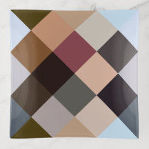 Amalfi Küstenstreifen Quadrate Mosaikmuster