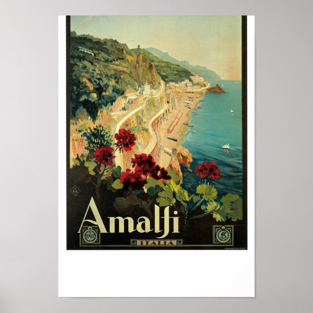 Amalfi Poster (Vorne)