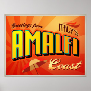 AMALFI-Poster Poster