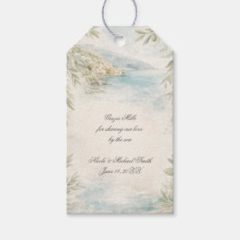 Amalfi Reverie — Mediterranean Coastal Wedding Geschenkanhänger