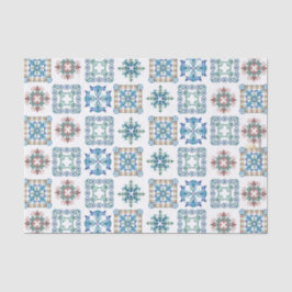 Amalfi Tile Inspired Decorative Seidenpapier