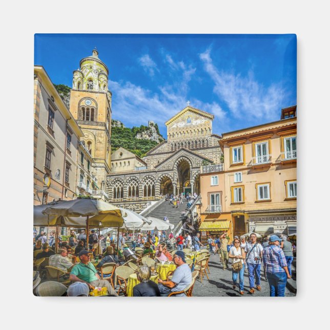 Amalfi-Treppen Magnet (Vorne)