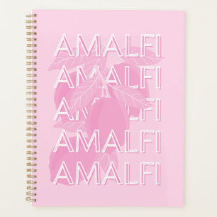 Amalfiküste, Italien, Reisekunst, Preppy, Pink Planer