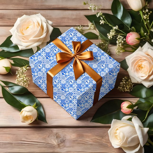 Amalfiküste | Mediterrane Lemon Hochzeit Geschenkpapier Set (Von Creator hochgeladen)