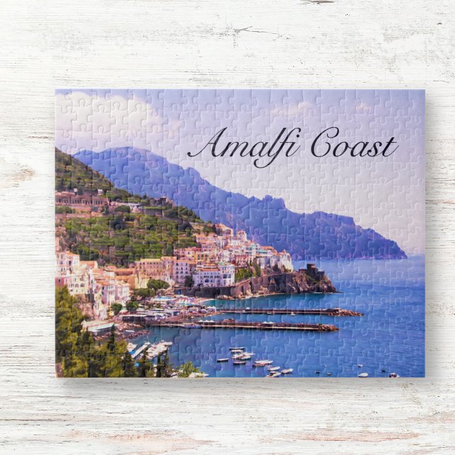 Amalfiküste, Positano Puzzle (Piece together the wonders of the Amalfi Coast—a puzzle that brings pure joy!)