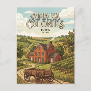 Amana-Kolonien Postkarte