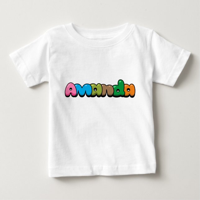 Amanda Baby T-shirt (Vorderseite)
