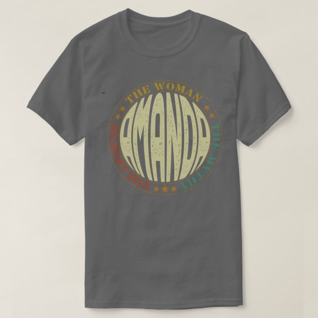 Amanda-Geschenk T-Shirt (Design vorne)