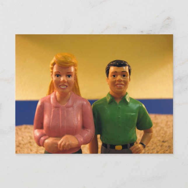 Amanda & ken postkarte (Vorderseite)