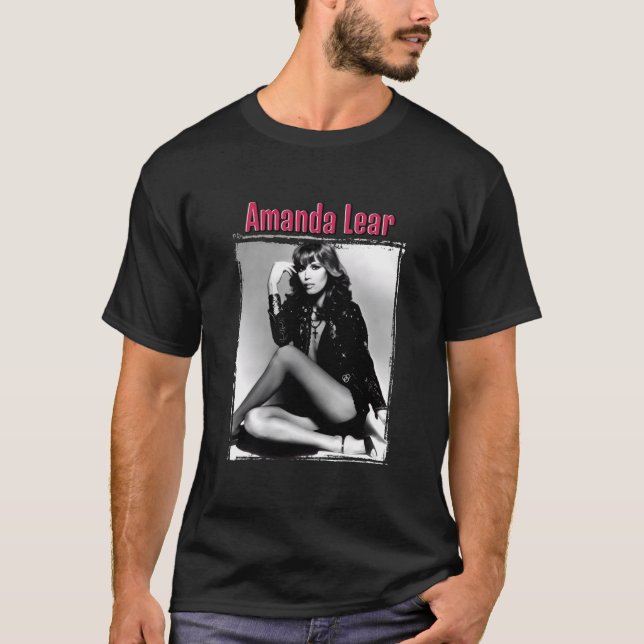 Amanda Lear  Classic  T-Shirt (Vorderseite)