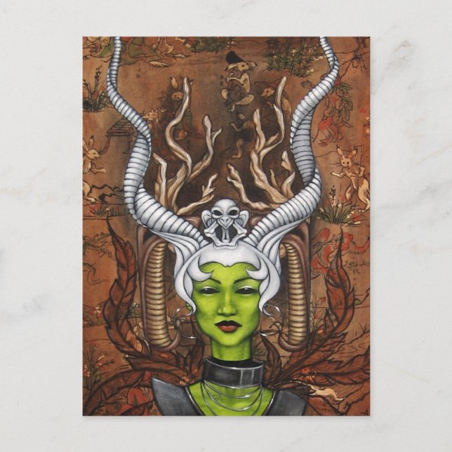 Amanda Lynn Postkarte (Vorderseite)