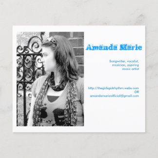 Amanda Marie-Visitenkarten Flyer