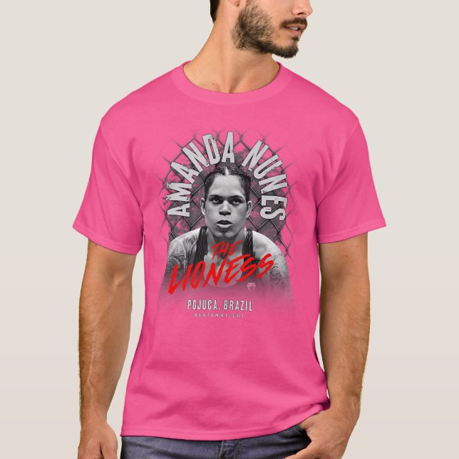 Amanda Nunes Attack T-Shirt (Vorderseite)