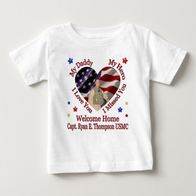 Amandas maßgeschneidertes Homecoming-Shirt Baby T-shirt (Vorderseite)