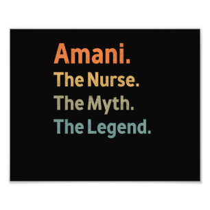 Amani Die Krankenschwester Der Mythos Die Legende Fotodruck
