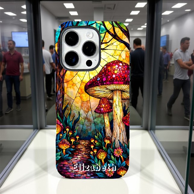 Amanita Muscaria Bleiglaswald Case-Mate iPhone Hülle (Von Creator hochgeladen)