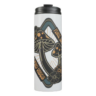 Amanita Muscaria Mushroom Botanical Cottagecore  Thermosbecher