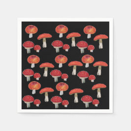 Amanita Muscaria Pilze Serviette