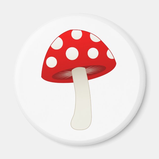 Amanita Muscaria Pilzsaal Liebe Magnet (Vorne)