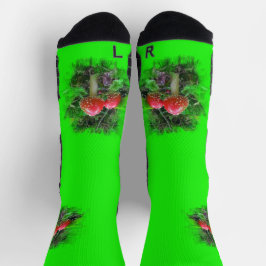 Amanita Muscaria - Premium Crew Sock Socken
