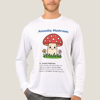 Amanita Mushroom Tri-Blend Shirt