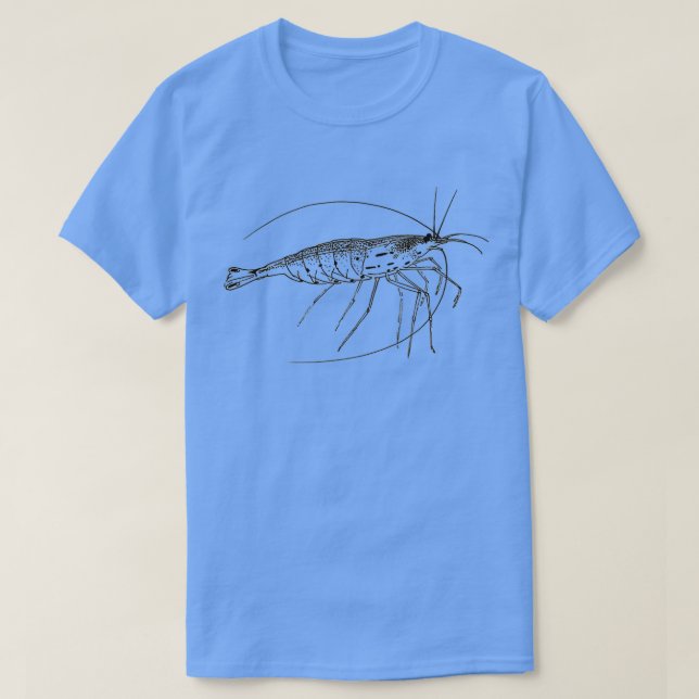 Amano Shrimp T-Shirt (Design vorne)